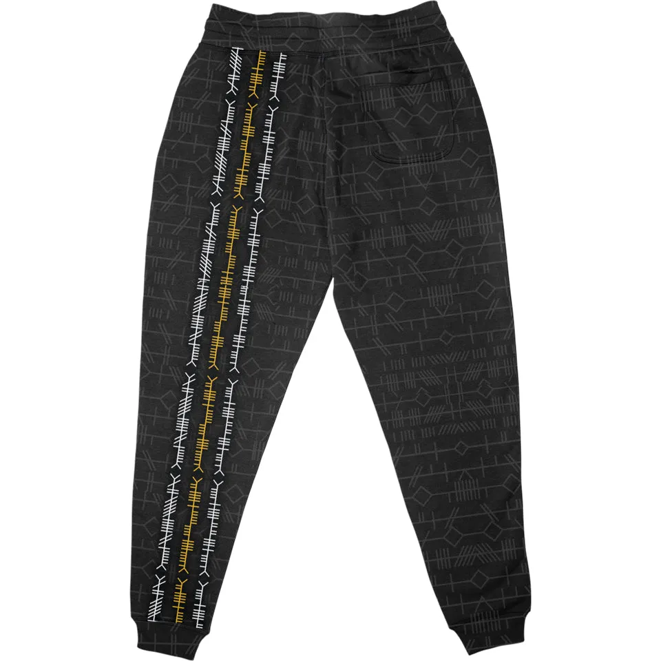 Ogham Joggers - Black Edition