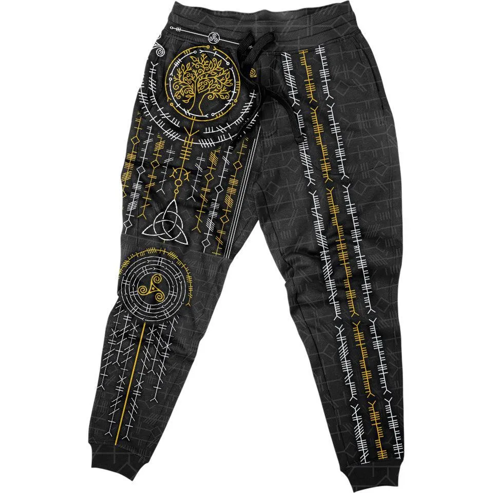 Ogham Joggers - Black Edition