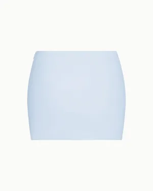 Poplin Micro Mini Skirt | Ice Blue