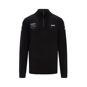 Porsche Motorsport Tag Heuer FE™ Team Knitted Men's Sweater - Black