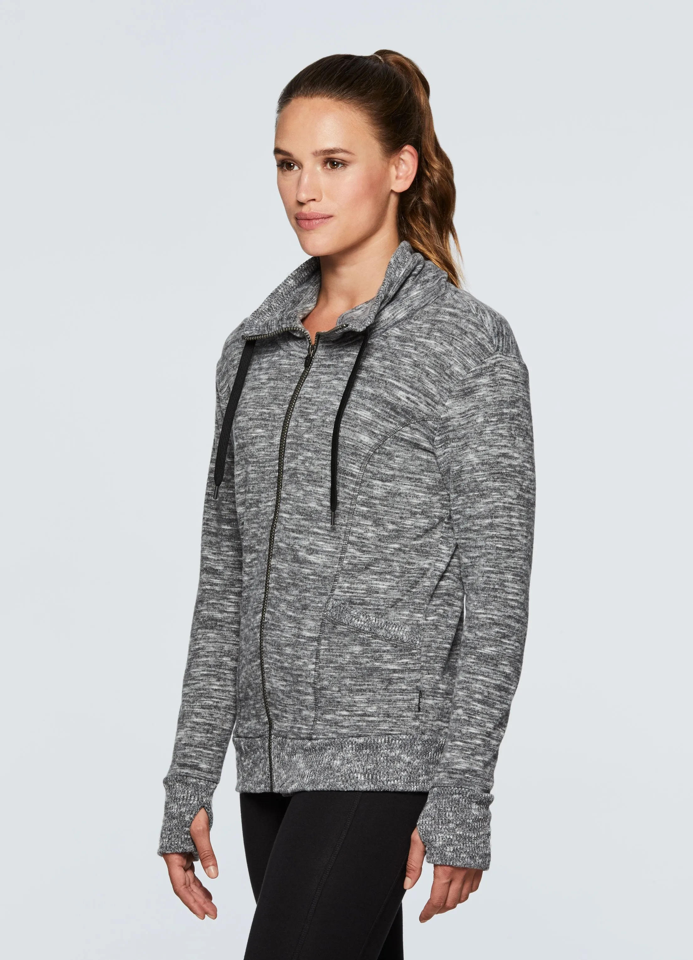 Prime Full-Zip Lightweight Sweater Jacket