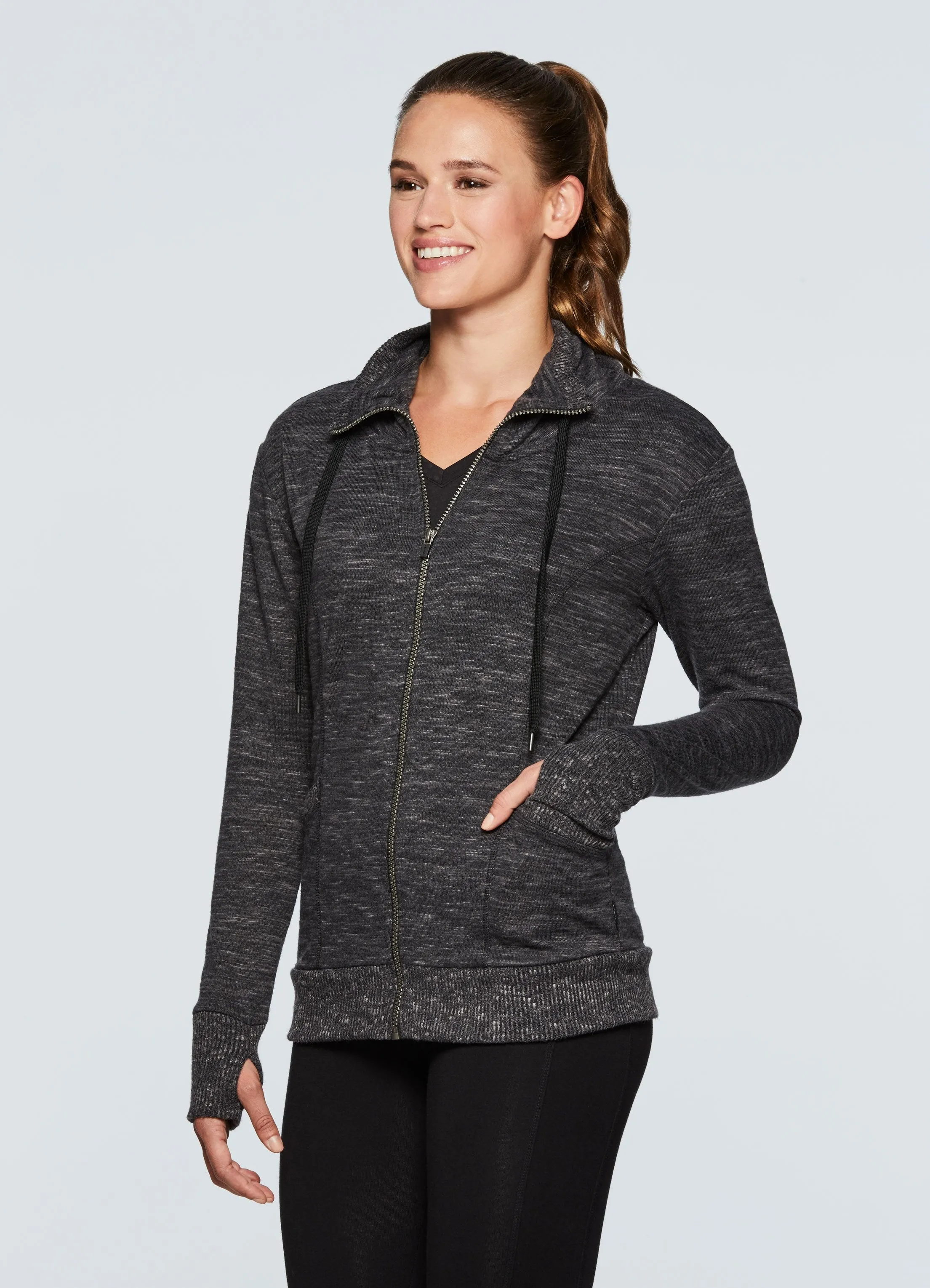 Prime Full-Zip Lightweight Sweater Jacket