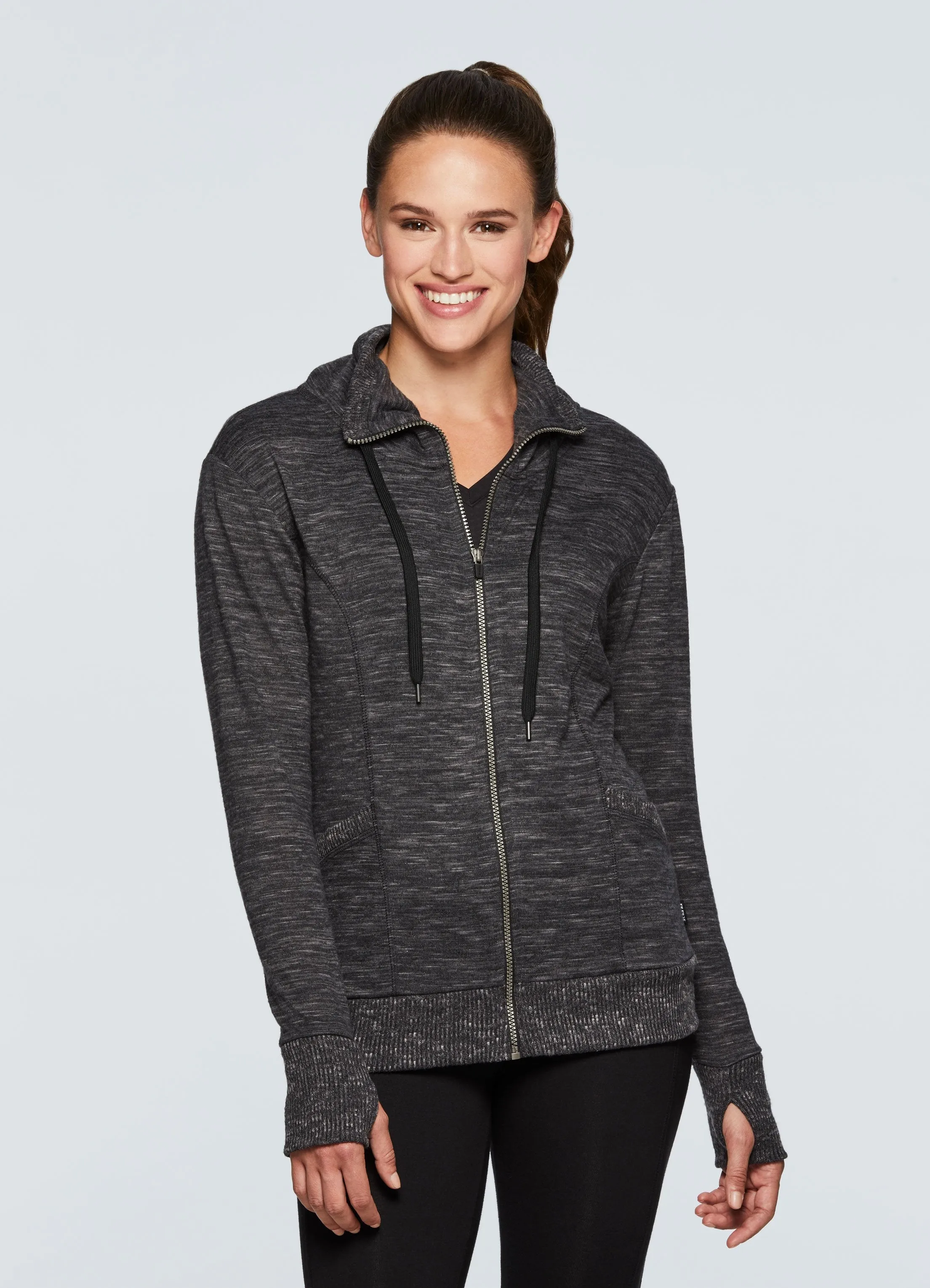 Prime Full-Zip Lightweight Sweater Jacket