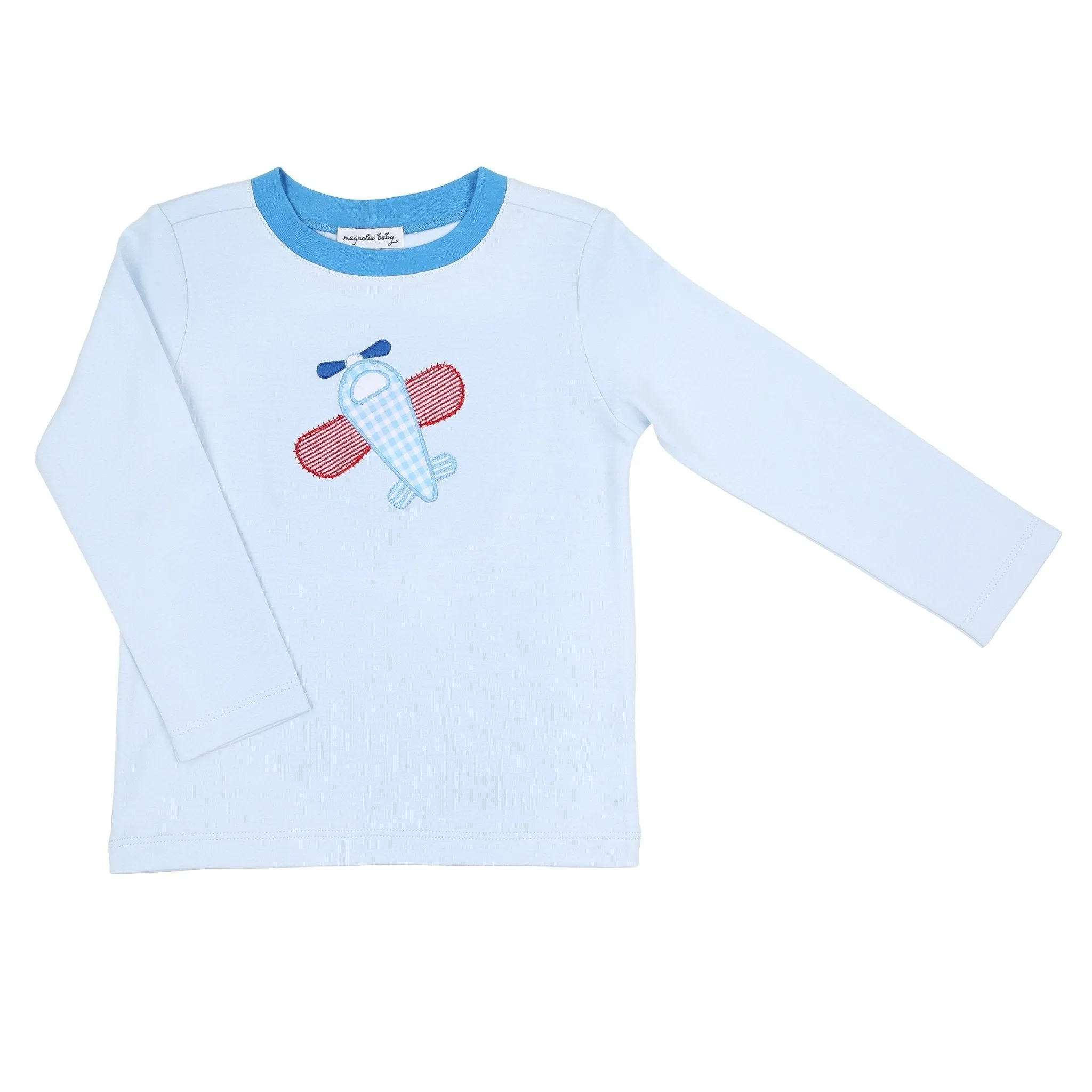 Propeller Pals Applique Long Sleeve T-Shirt