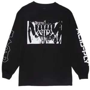 Quasi Rephlex Long Sleeve T-Shirt - Black