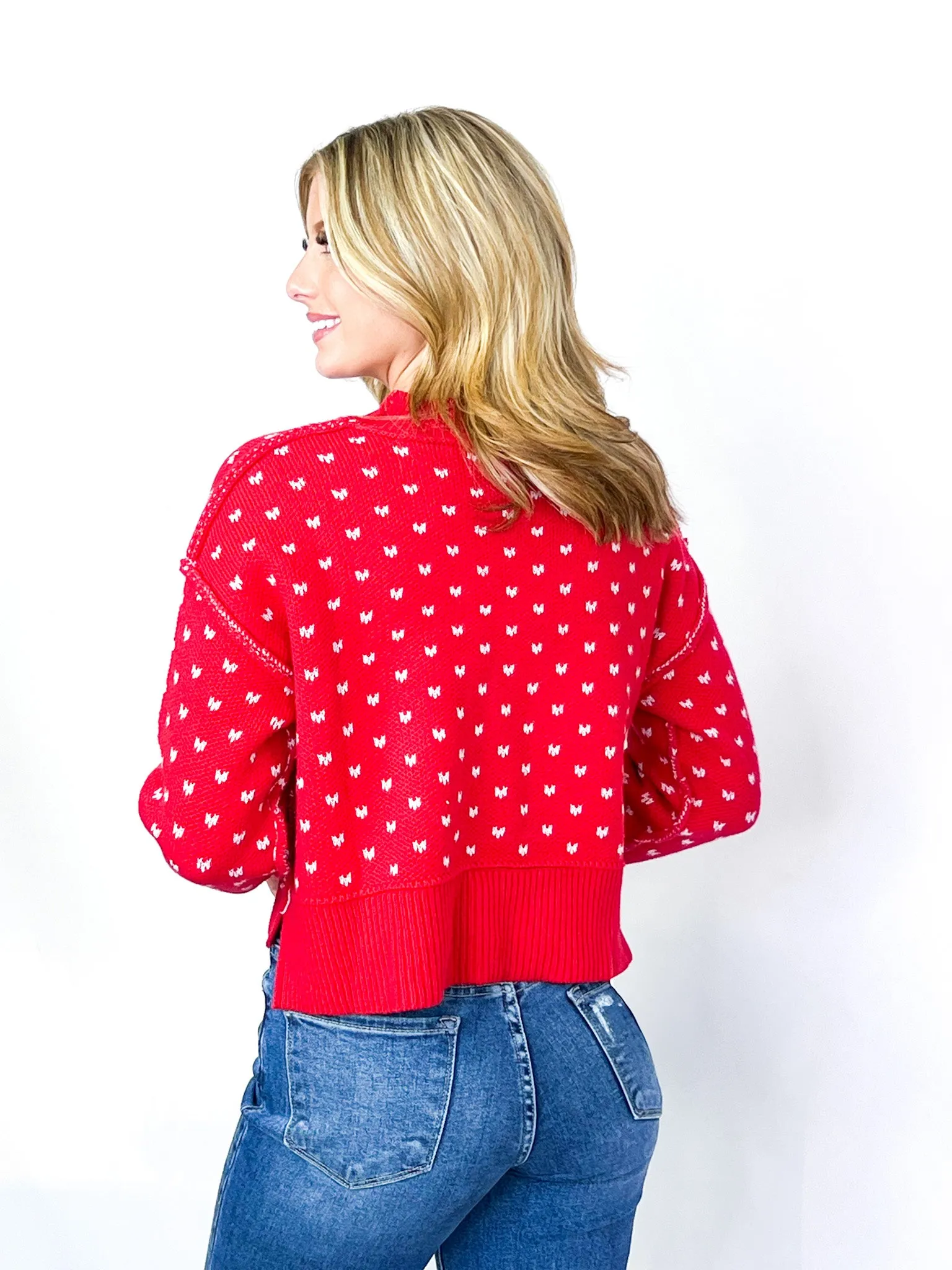 Rachel - Mini Heart Sweater