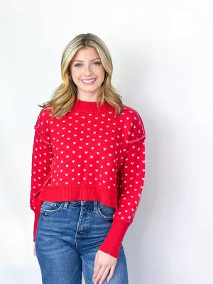 Rachel - Mini Heart Sweater