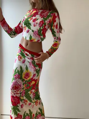 Rare 1990’s Kenzo Skirt Set