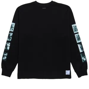 Rassvet Flower Long Sleeve T-Shirt - Black