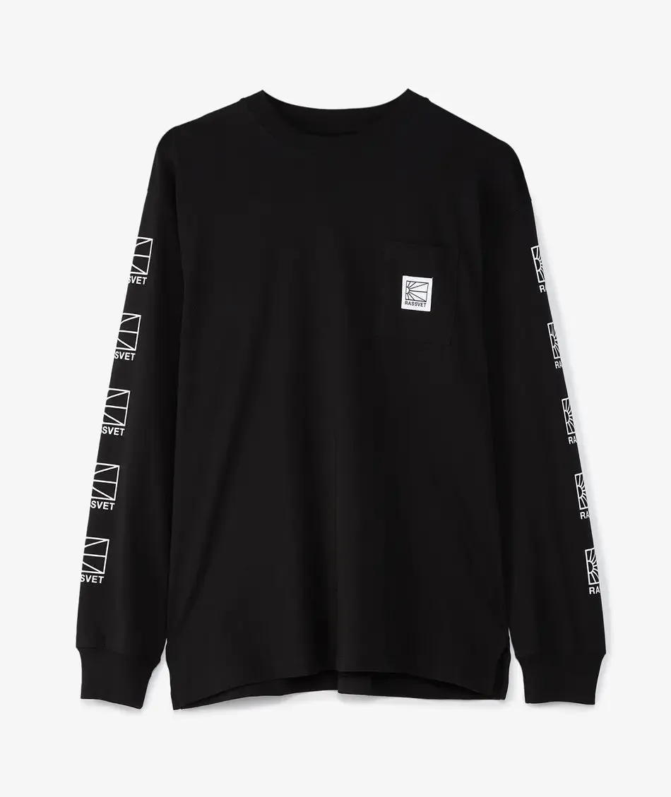 RASSVET - Long Sleeve T-shirt PACC13T011 Black
