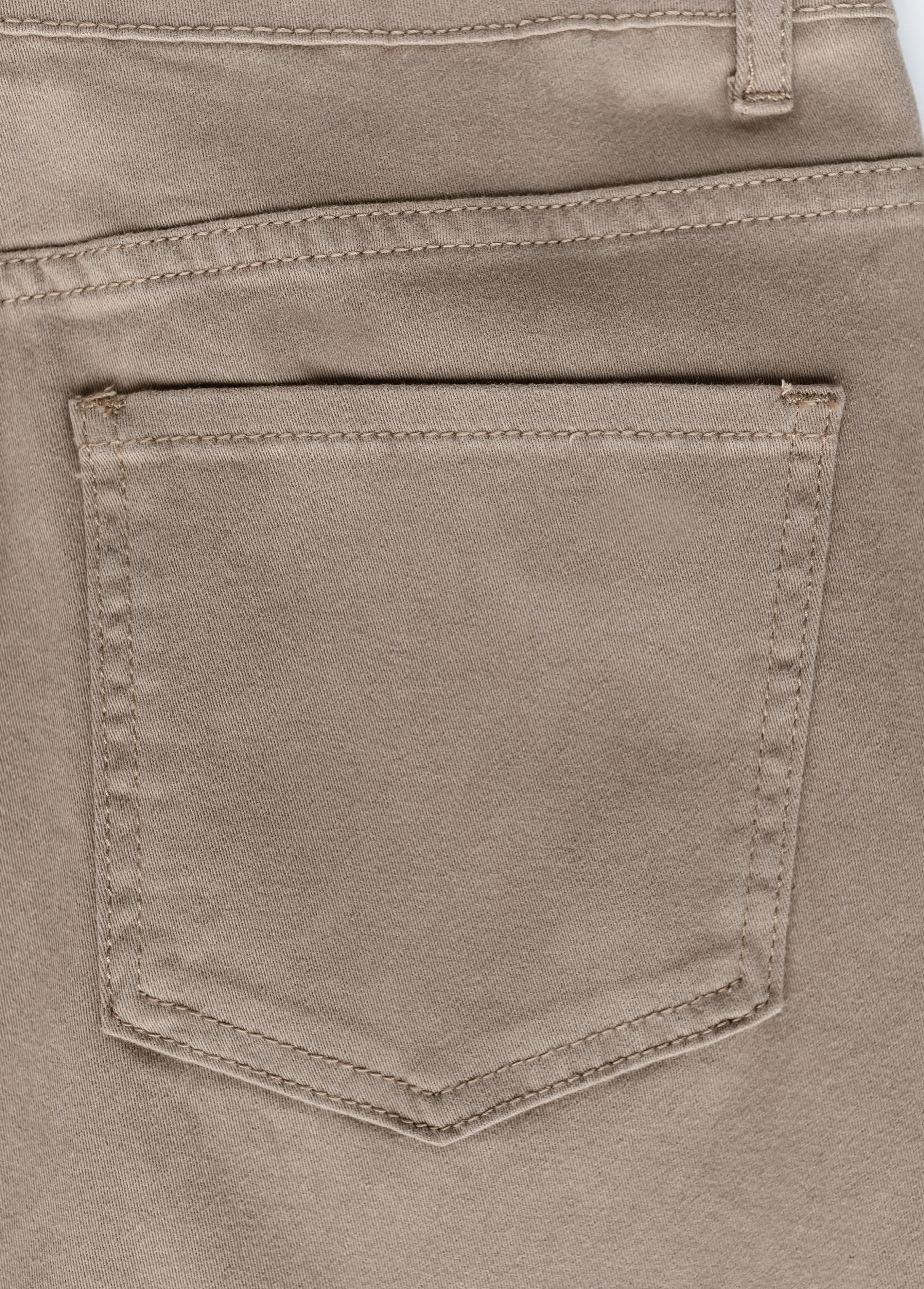 Remi Desert Taupe Denim Midi Skirt - FINAL SALE