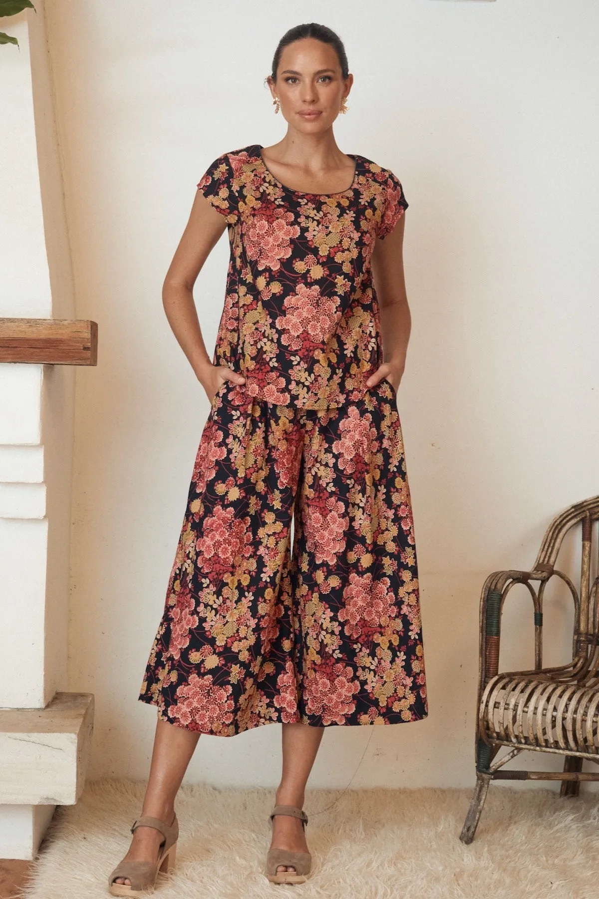 Remi Top Autumn Blossom