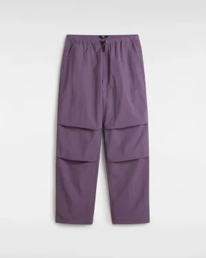 Riley Parachute Trousers in Grape Jam