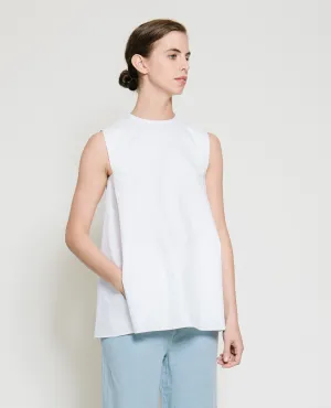 Safil Fold Top in White