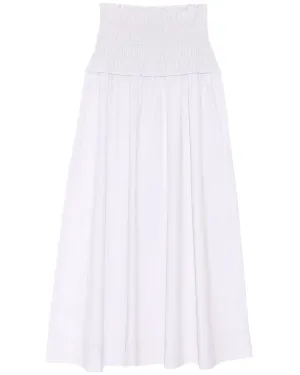 Salt Ora Smocked Maxi Skirt