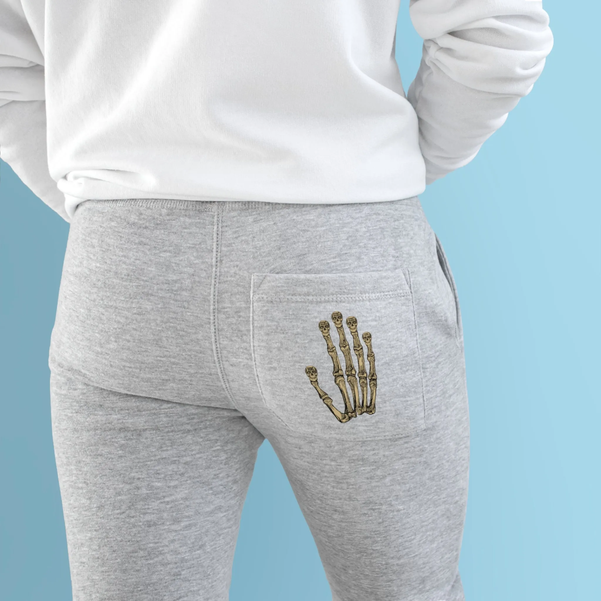 SCBC Unisex "Bone In" Fleece Joggers. Joggers, Grey Sweatpants, Casual Wear, Streetwear, Sports Wear. Unisex, Sweatpants, Brand Name.