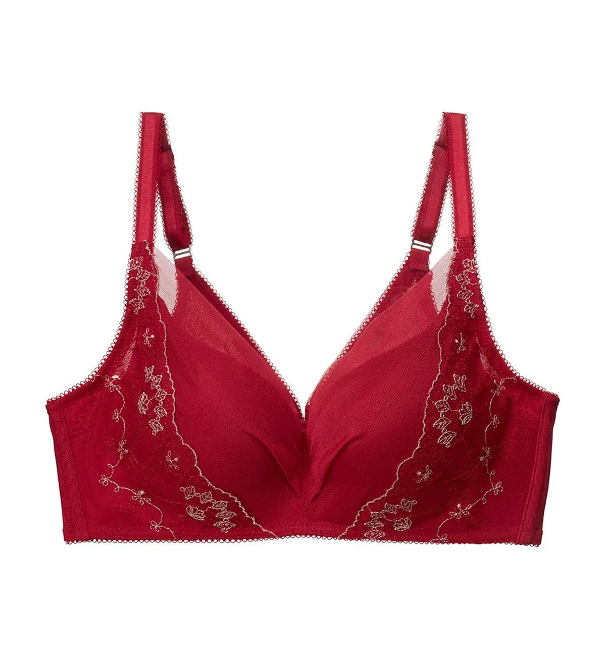 SCULPT CLEMATIS NON-WIRED PADDED BRA