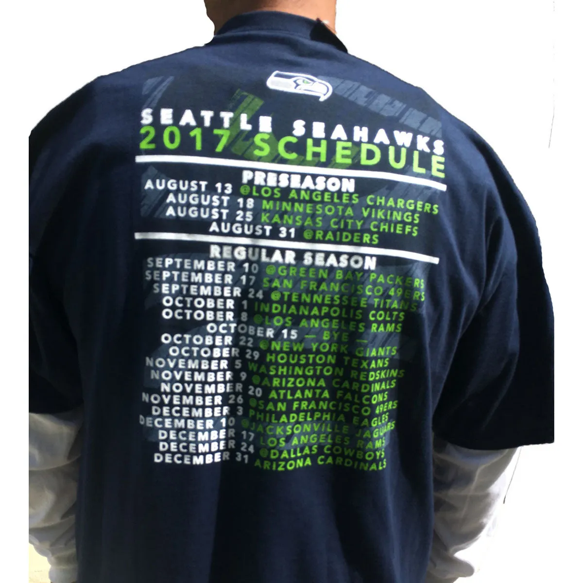 Seattle Seahawks 3 Piece Gift Pak - 2X - 2X