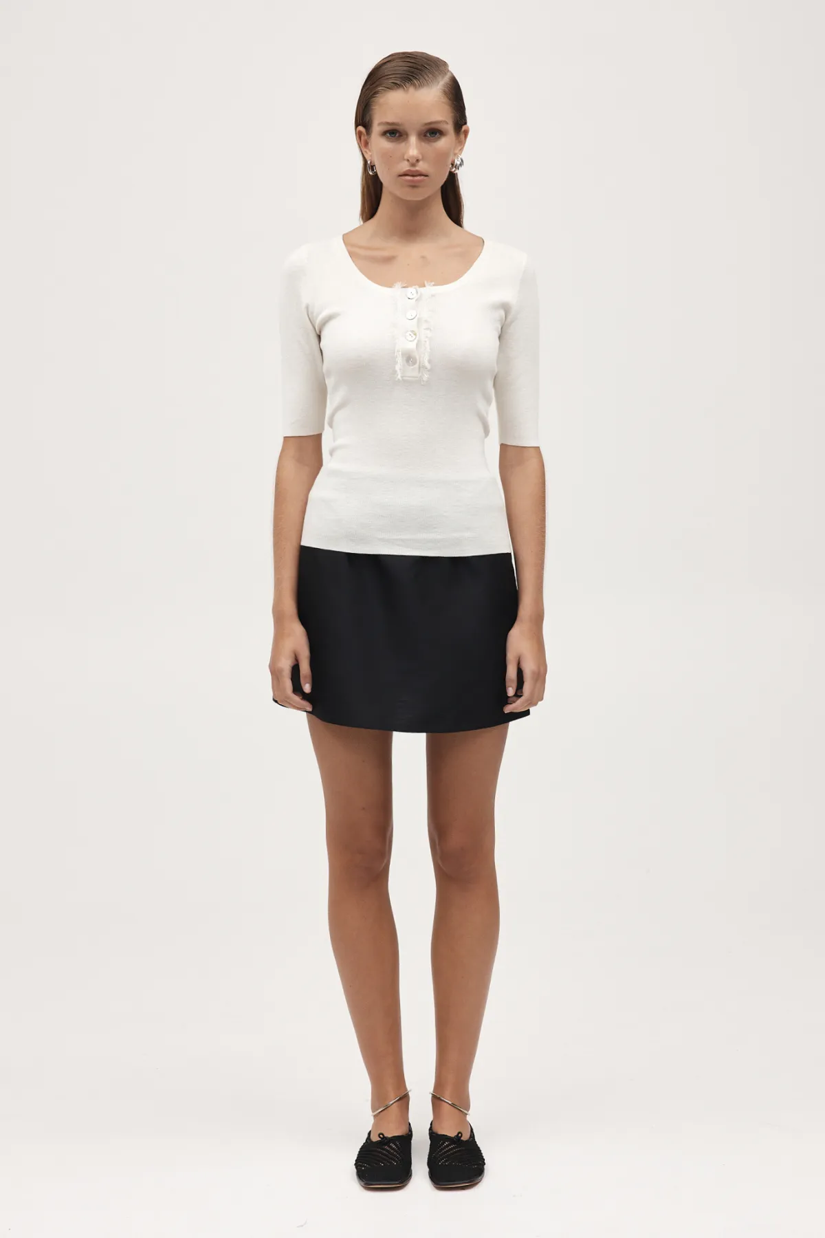SHONA TOP IVORY