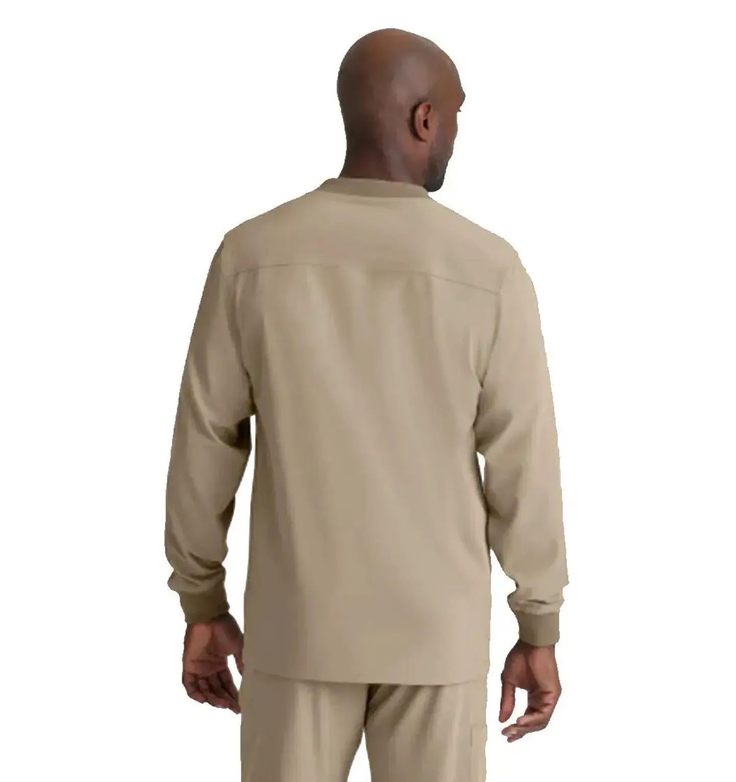SKECHERS™ by Barco Structure 3-Pocket Crewneck Warmup Scrub Jacket-XL