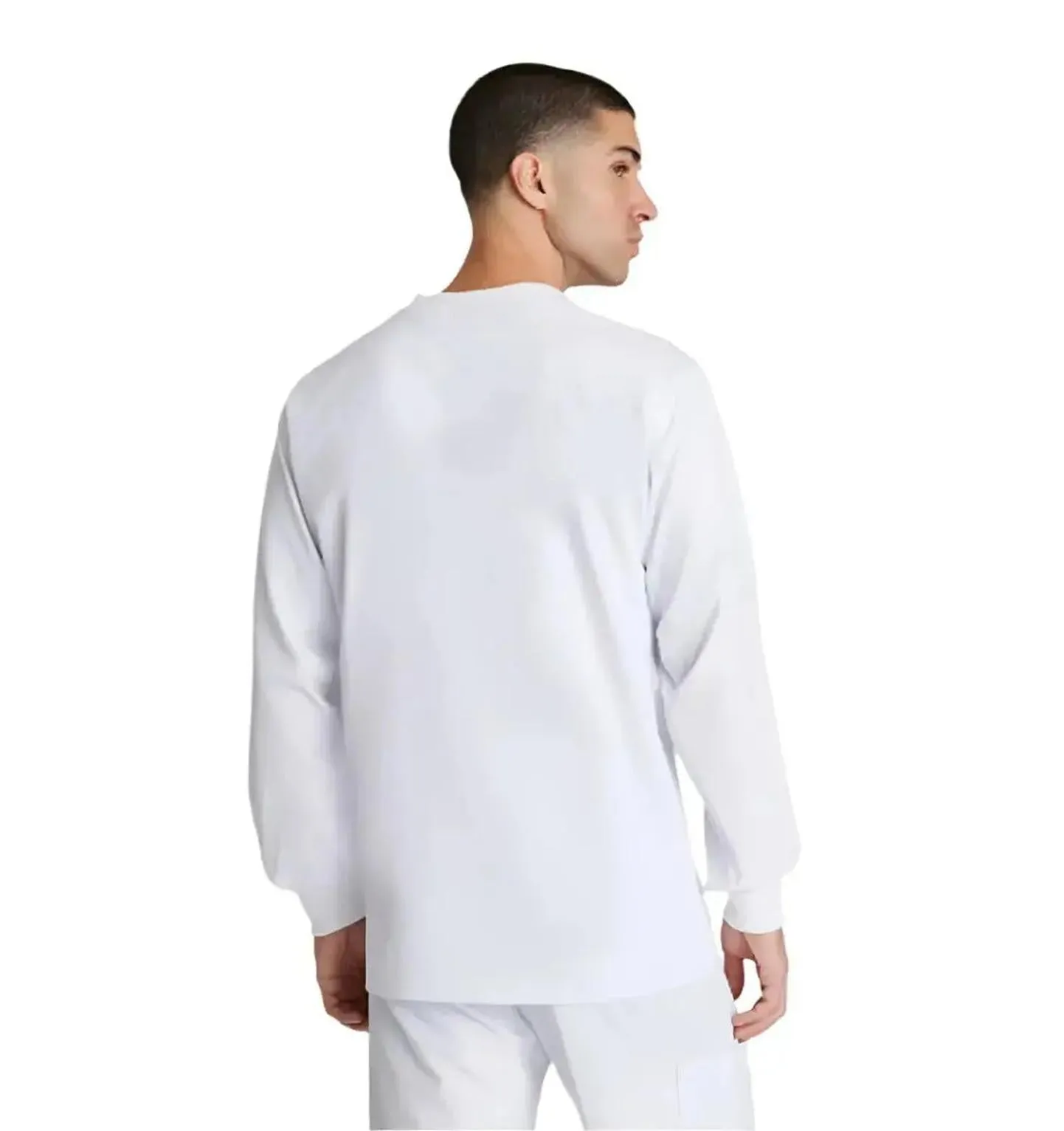 SKECHERS™ by Barco Structure 3-Pocket Crewneck Warmup Scrub Jacket-XL