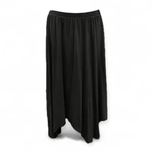 Skirt Midi By Amadi In Black, Size: L
