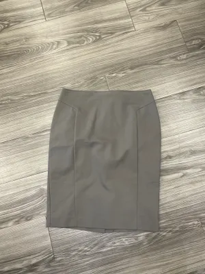 Skirt Midi By Apt 9 In Grey, Size: 10