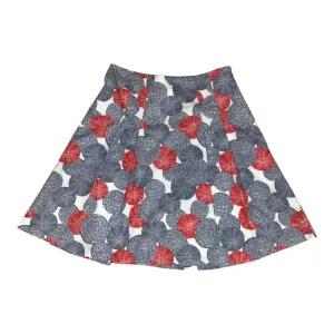 Skirt Midi By Boden In Blue & Pink, Size: 10