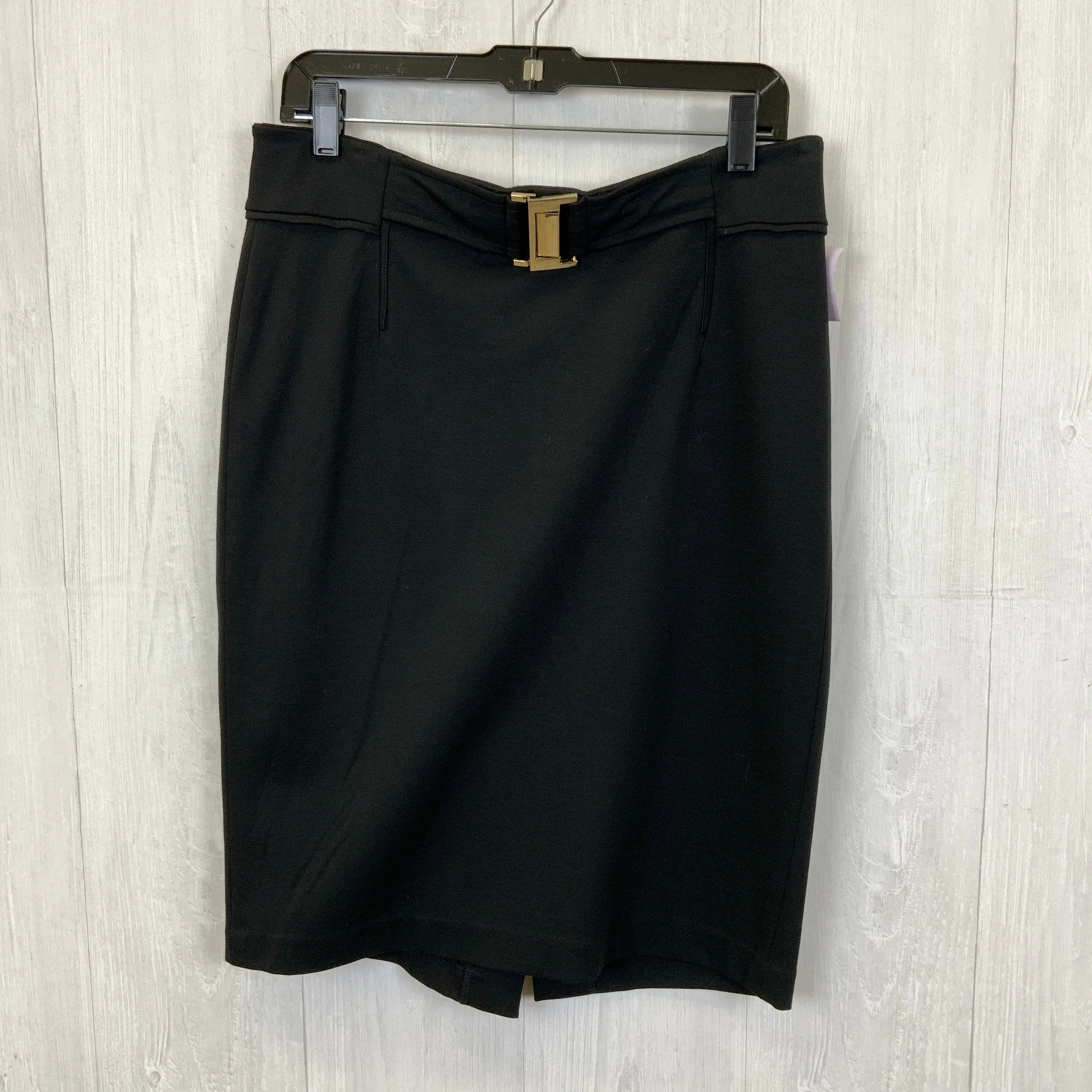 Skirt Midi By Cato In Black, Size: L