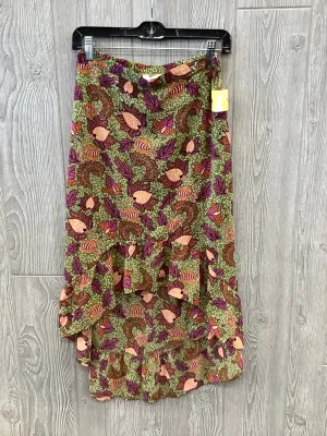 Skirt Midi By Chenault In Green, Size: 4
