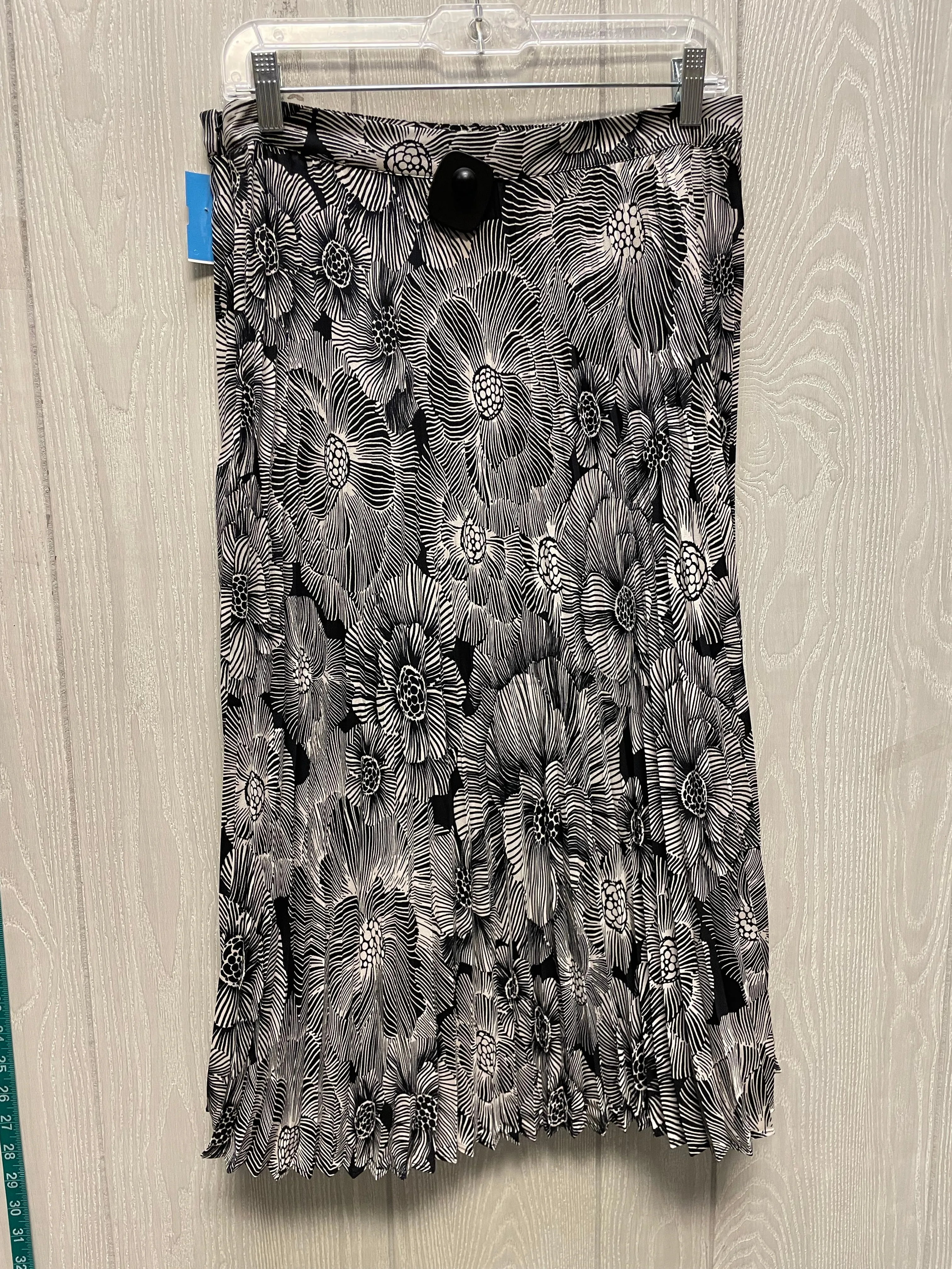 Skirt Midi By Express In Floral Print, Size: 8