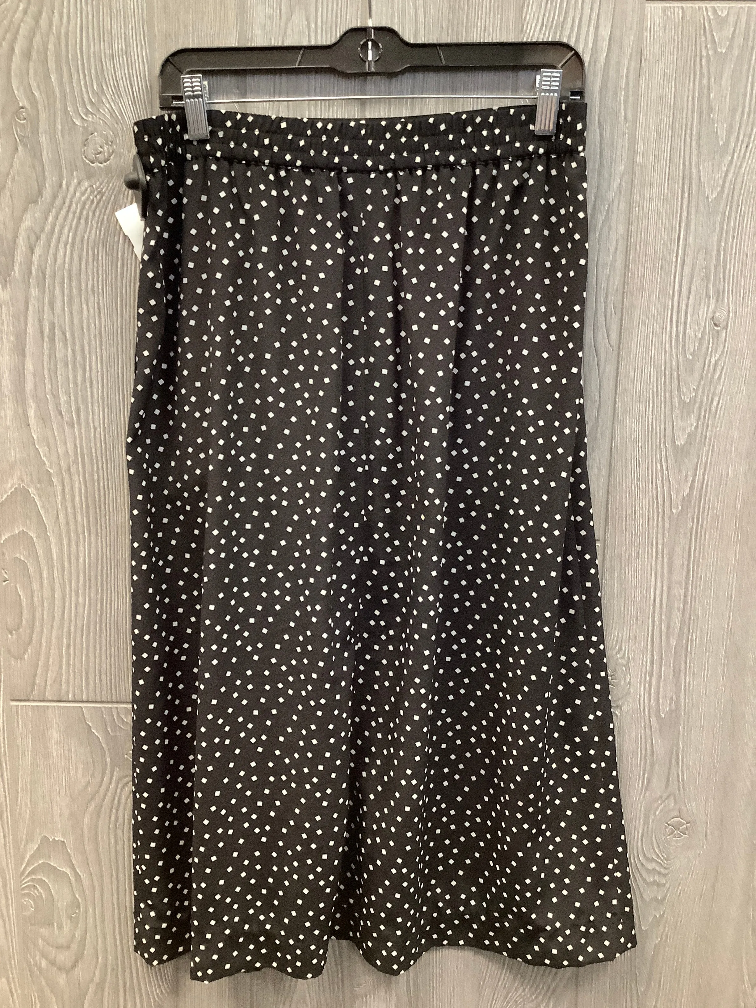 Skirt Midi By Leslie Fay In Black, Size: 10
