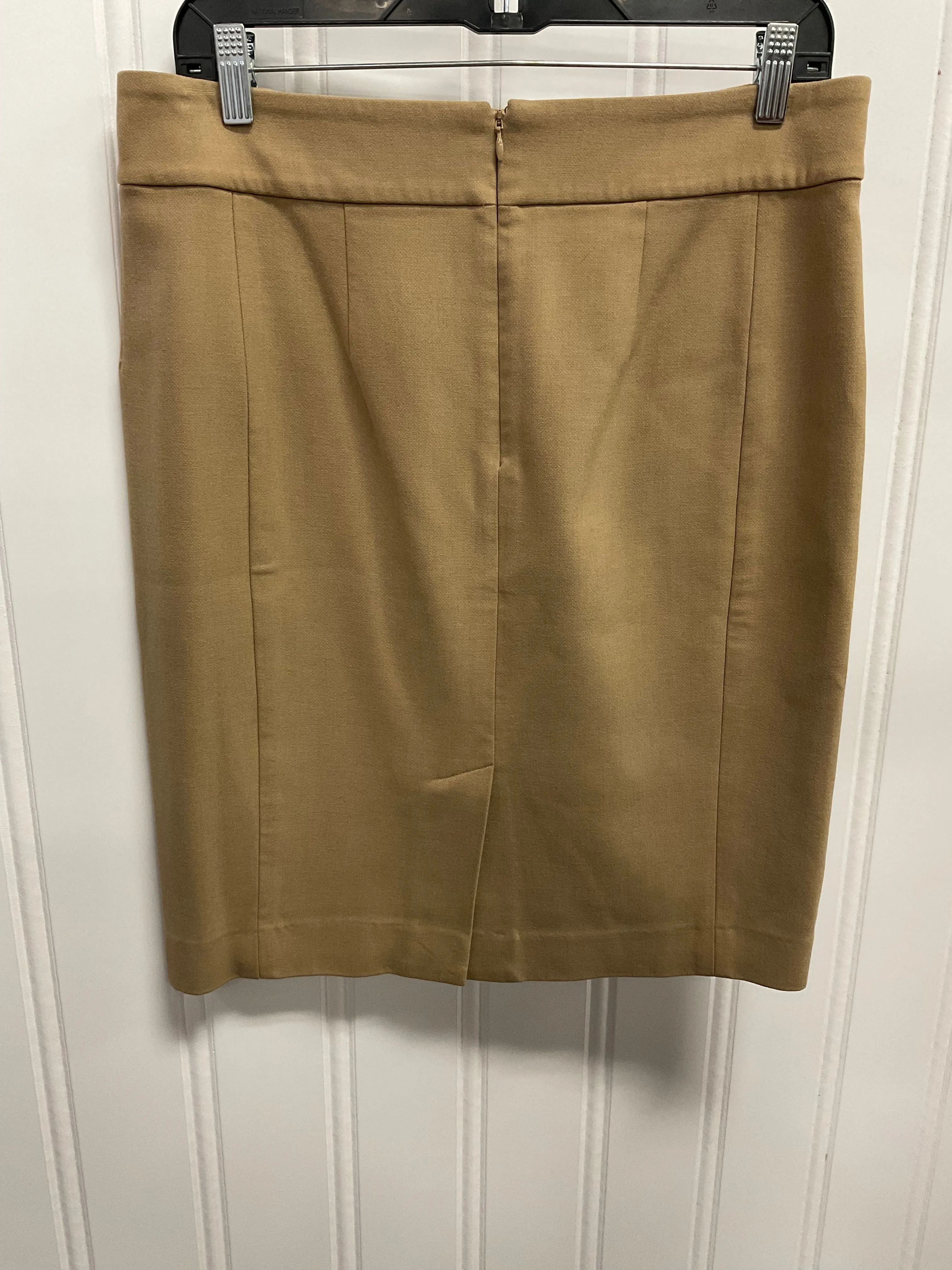Skirt Midi By Loft In Brown, Size: 10