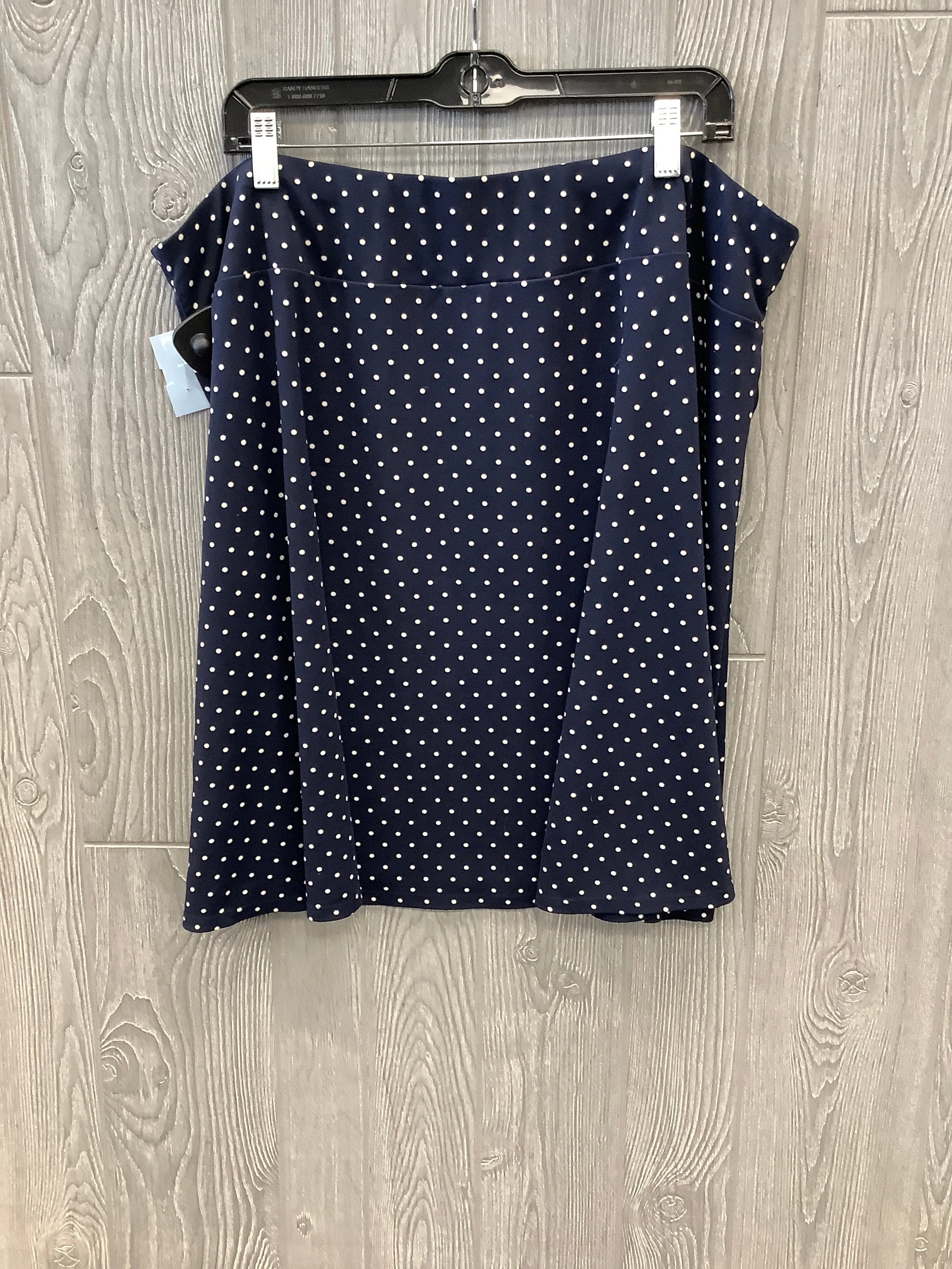 Skirt Midi By Talbots In Blue, Size: 22