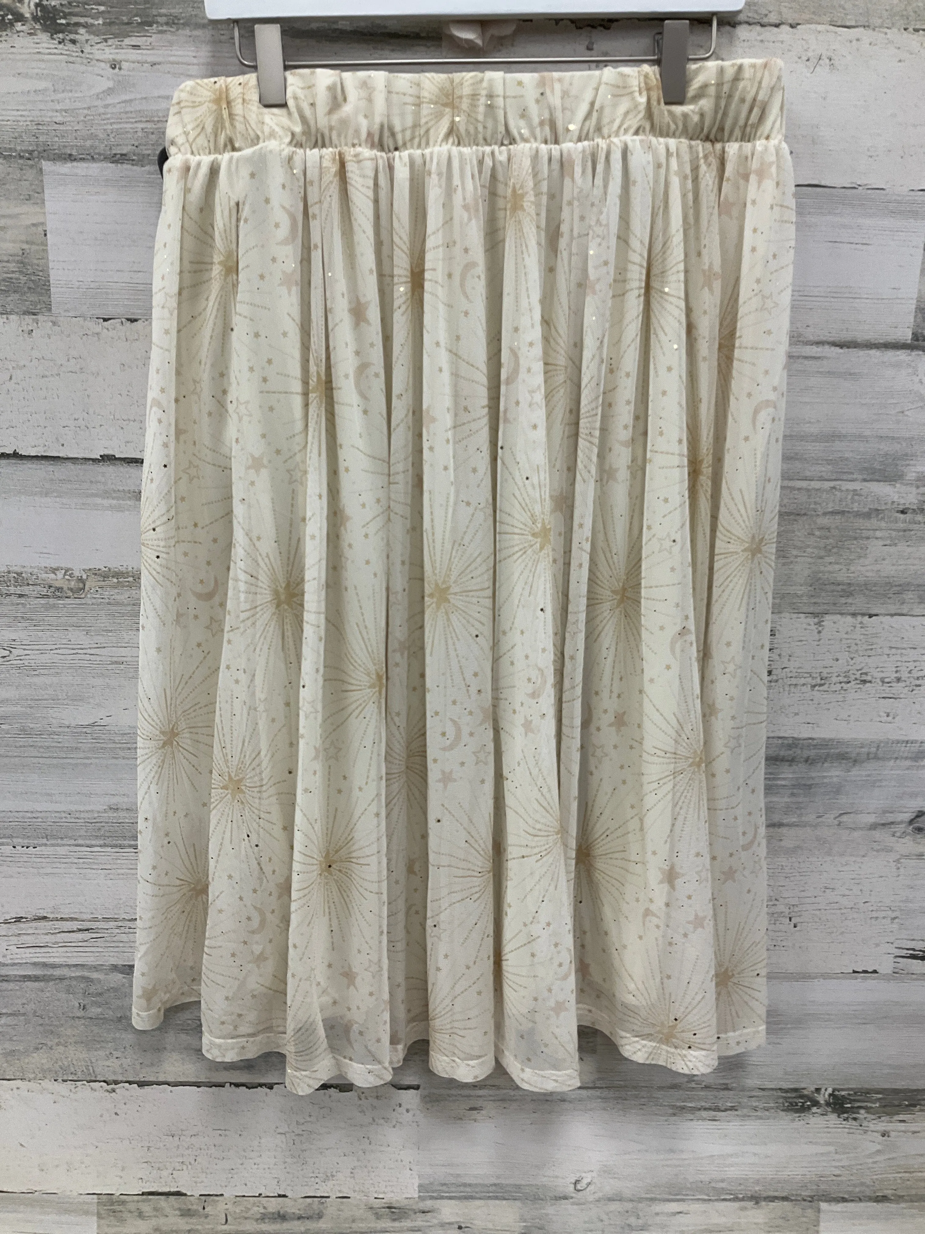 Skirt Midi By Torrid In Cream, Size: L
