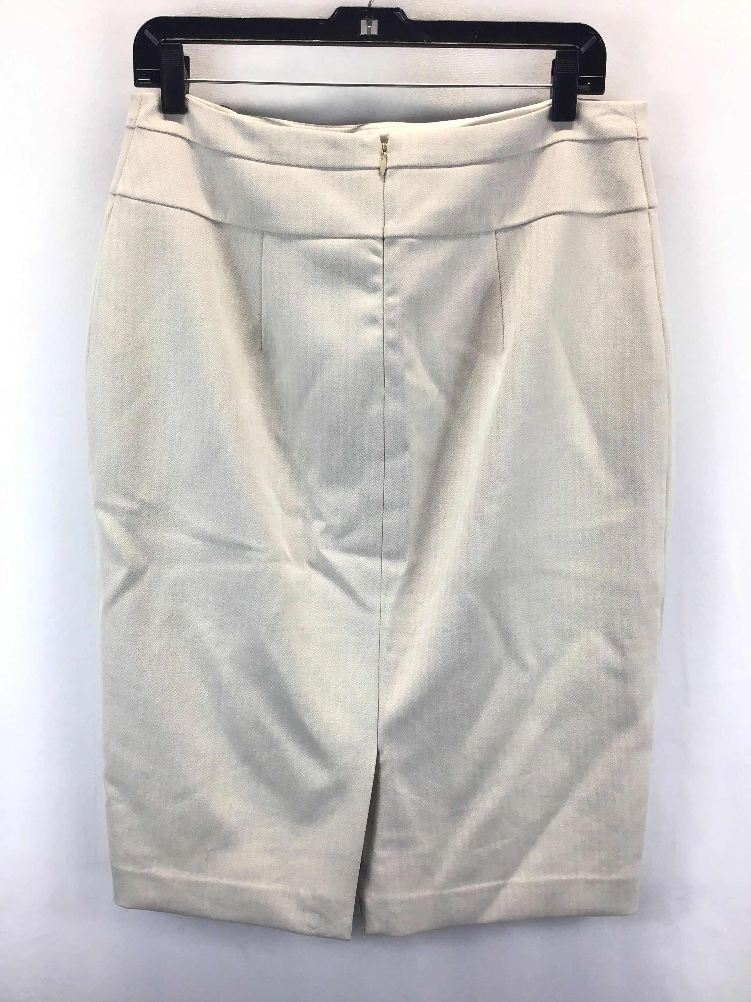 Skirt Midi By White House Black Market In Beige, Size: 10