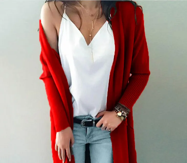 Slim Knitted Cardigan Sweater