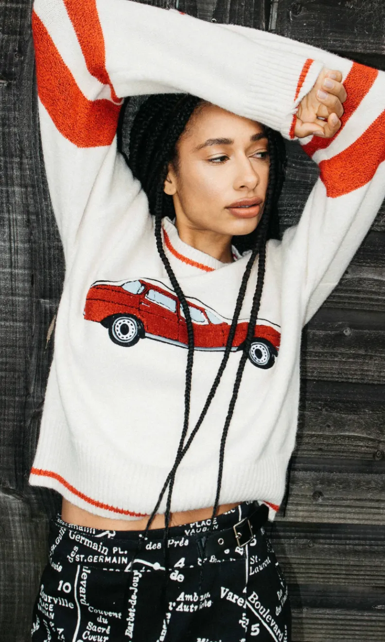 Snowed in Intarsia Sweater