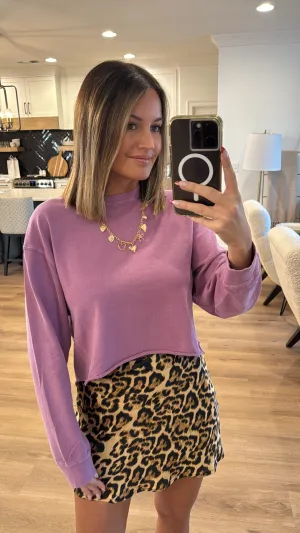 So Easy Pullover, Vintage Plum