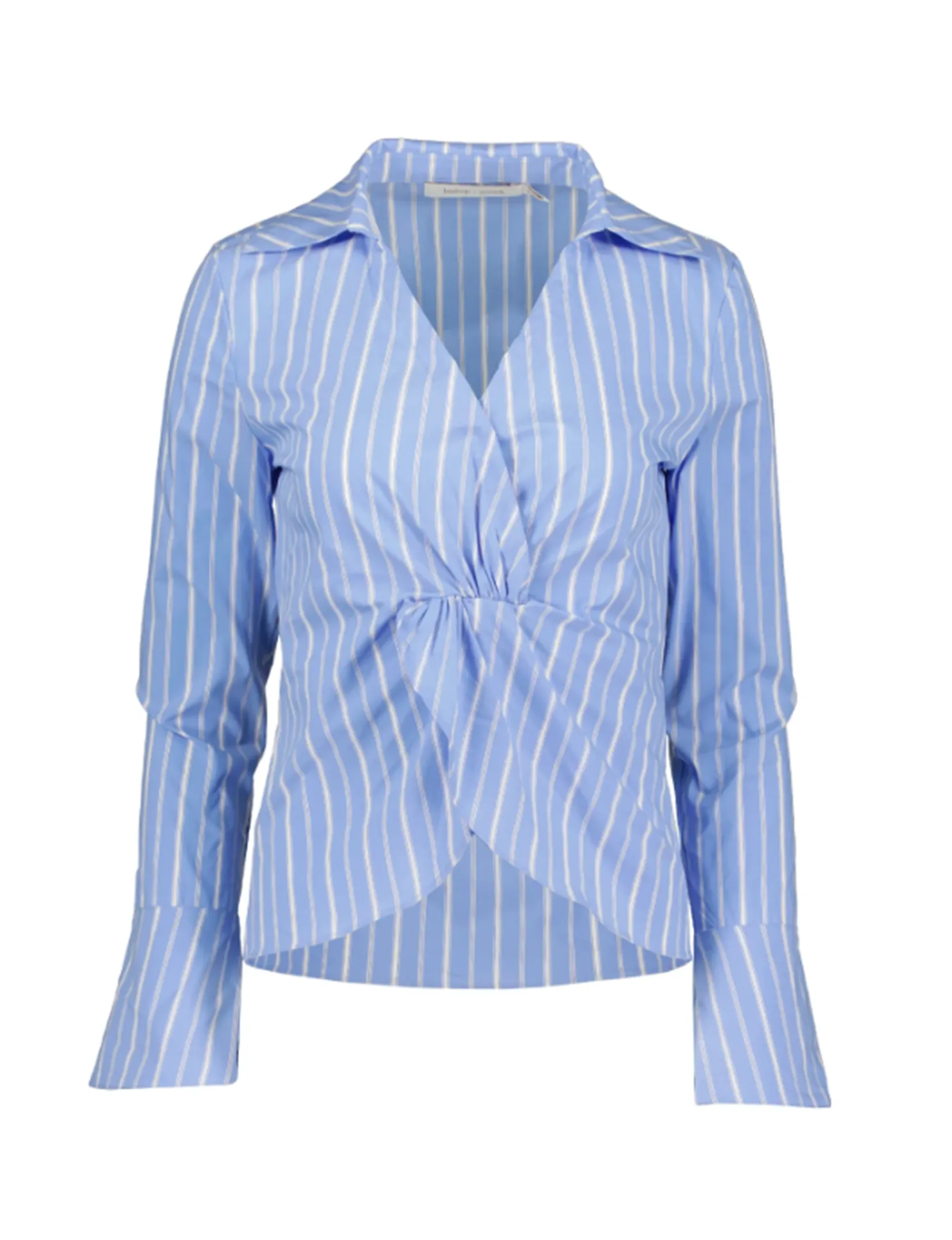 Spencer Twist Blouse, Mineral Stripe