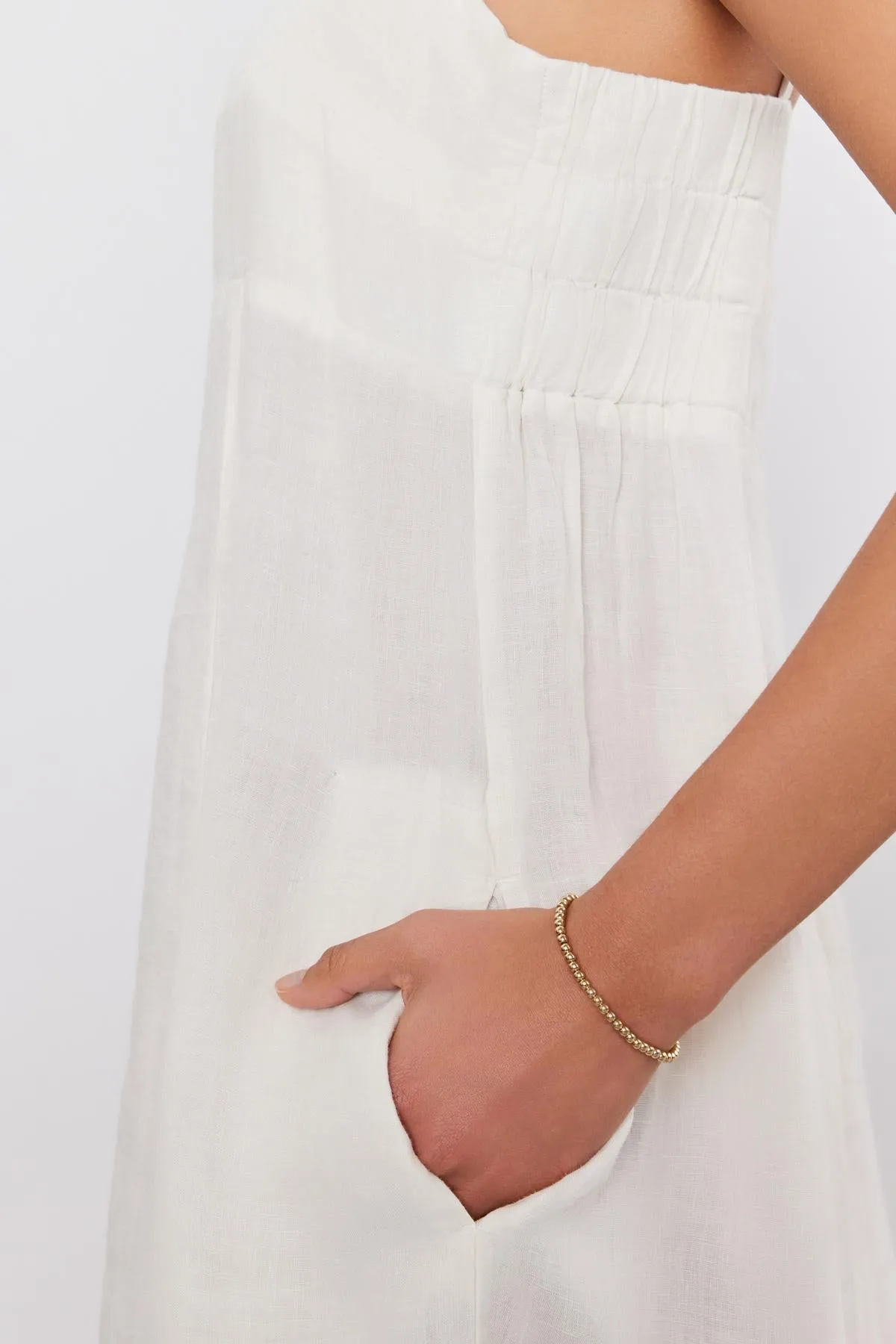 STEPHIE LINEN DRESS