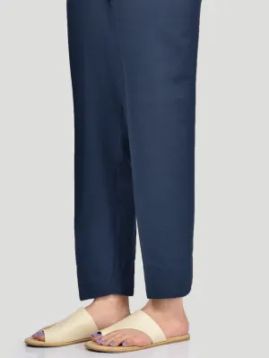 Straight Trouser-Blue