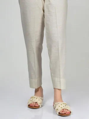 Straight Trouser-Off White