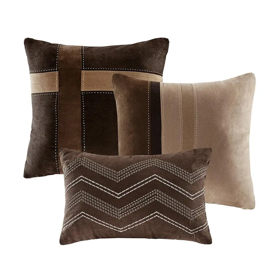 Suede Rustic Comforter Duvet Set