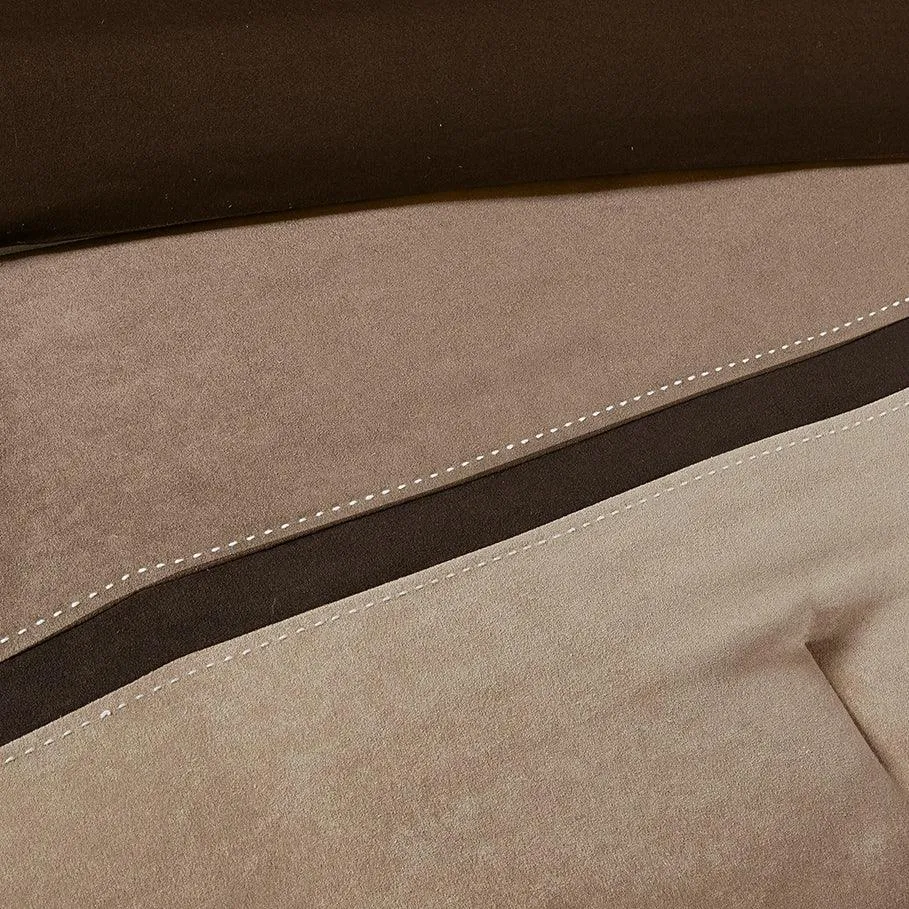 Suede Rustic Comforter Duvet Set