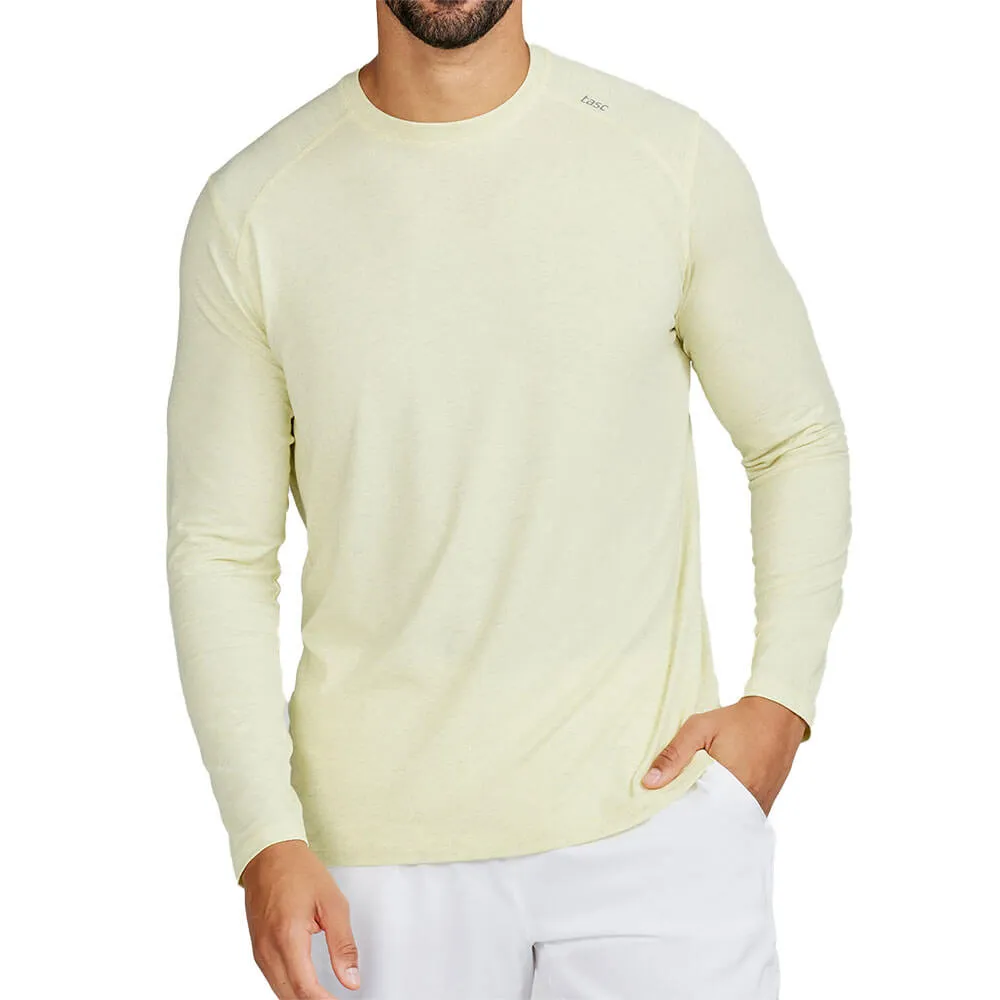 Tasc Carrolton Long Sleeve T-Shirt - Limelight Heather