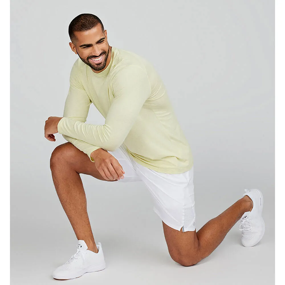 Tasc Carrolton Long Sleeve T-Shirt - Limelight Heather