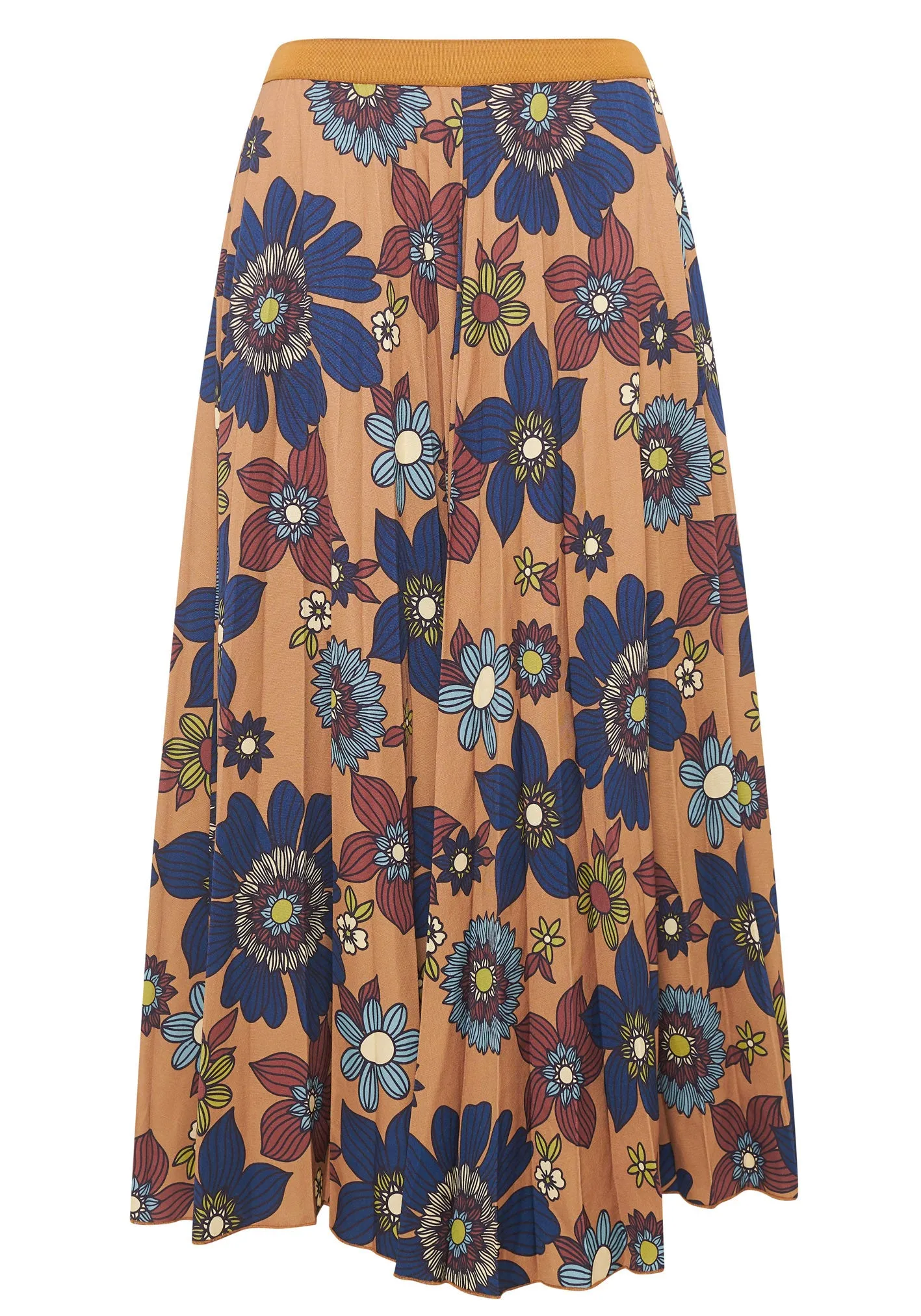 Tess Sunray Pleat Skirt