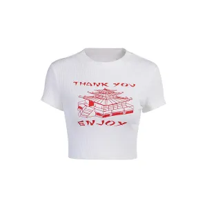 Thank You Ribbed Tee
