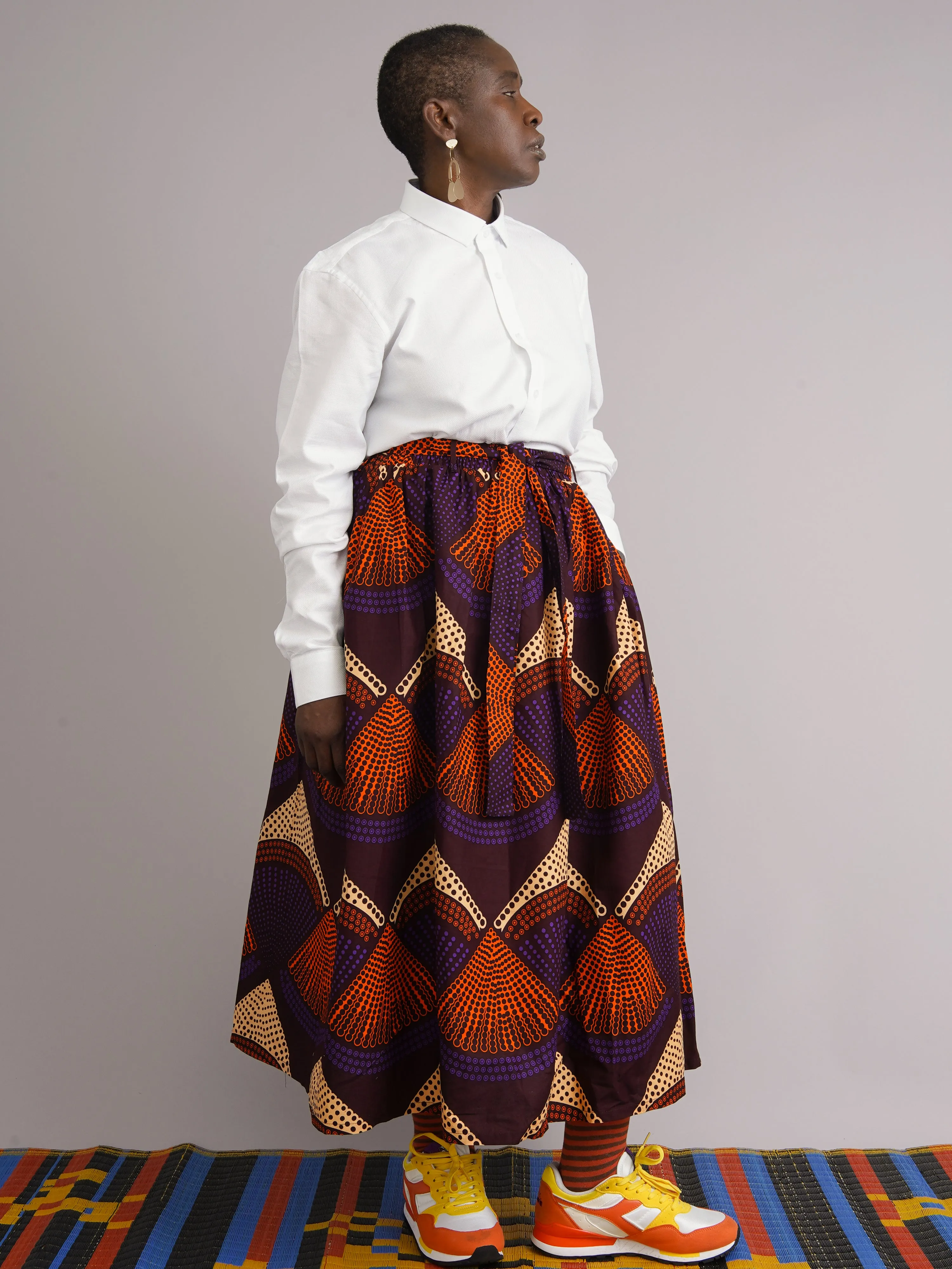 Tokunbo Midi Skirt